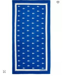 Lacoste Oki Cotton Beach Towel